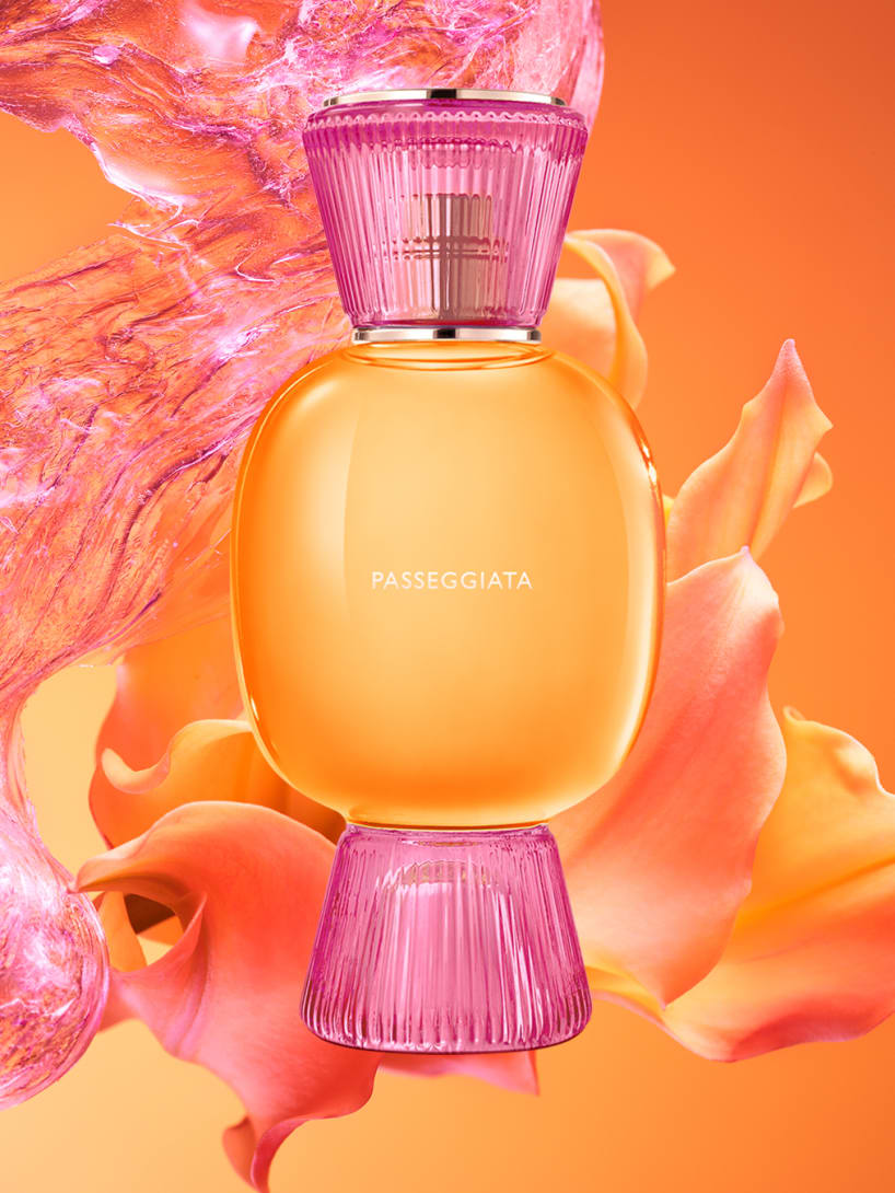 Bvlgari Passeggiata Allegra fragrance flacon.