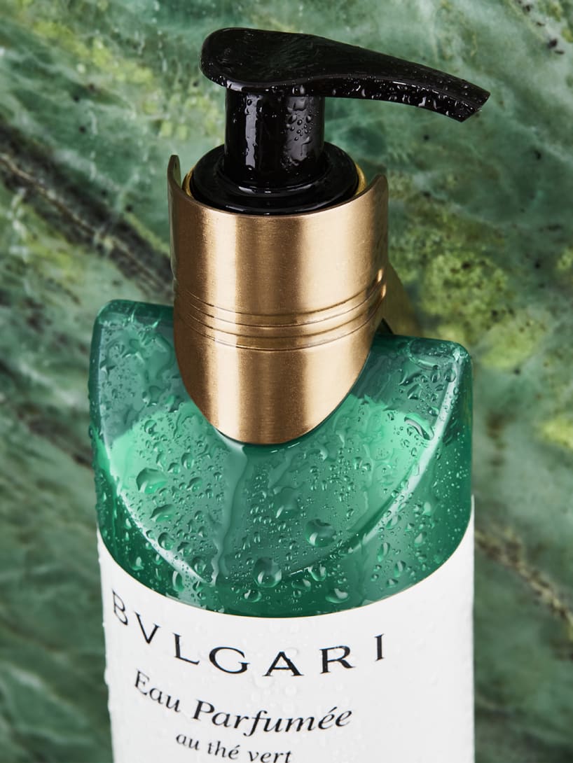 Products from the Bulgari hotel