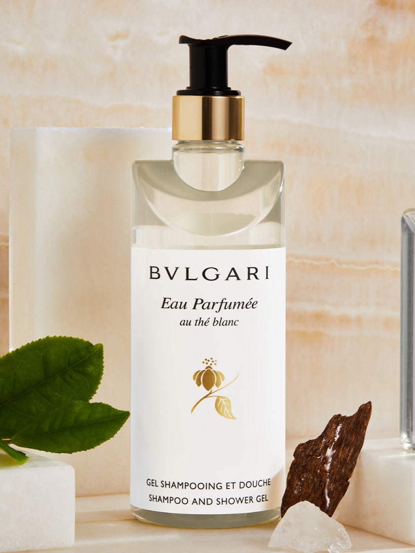 Products from the Bulgari hotel & resort perfume line