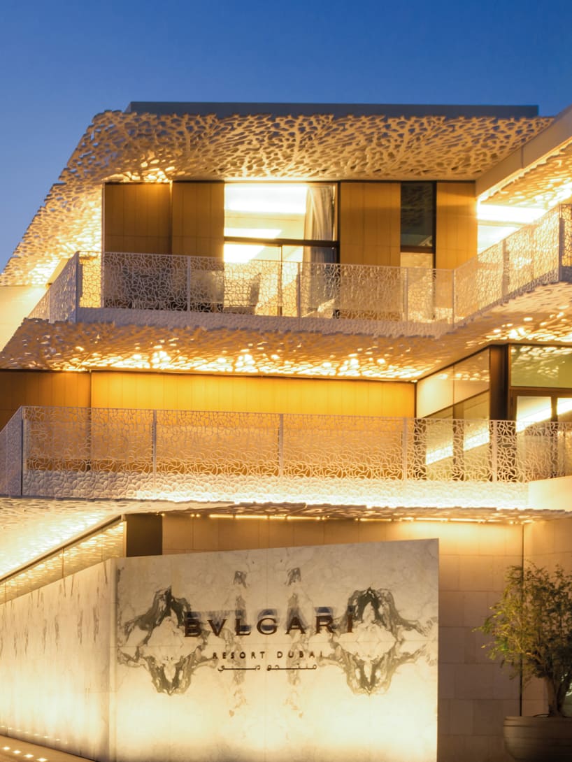 Picture representing the Dubai Bvlgari Hotel.