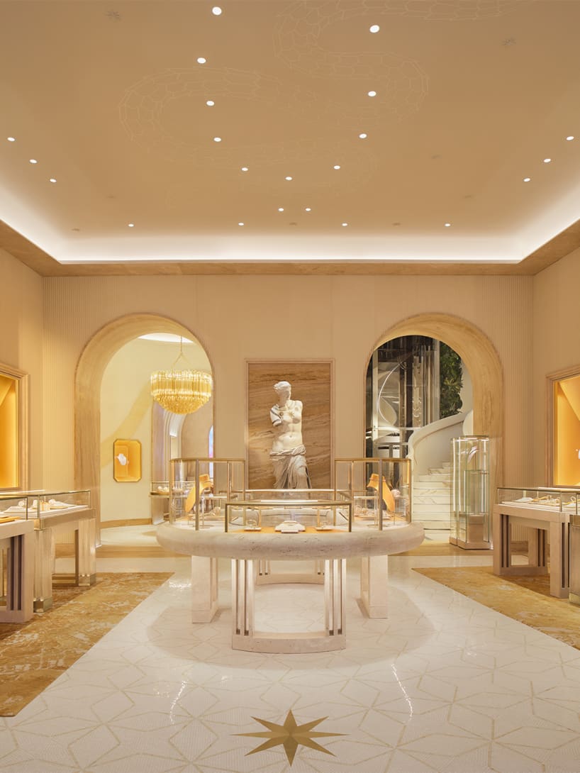 Bvlgari Flagship Store in Milan.