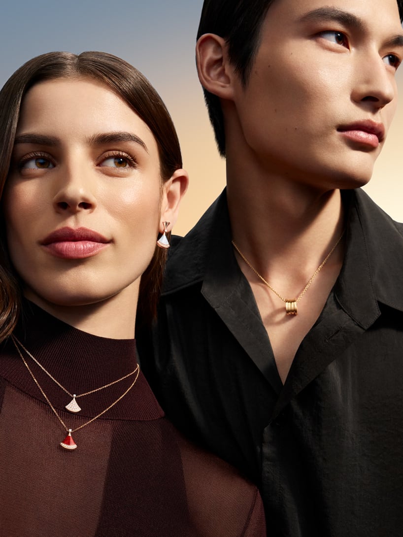 Two Model wearing Magnificent Icons creations.