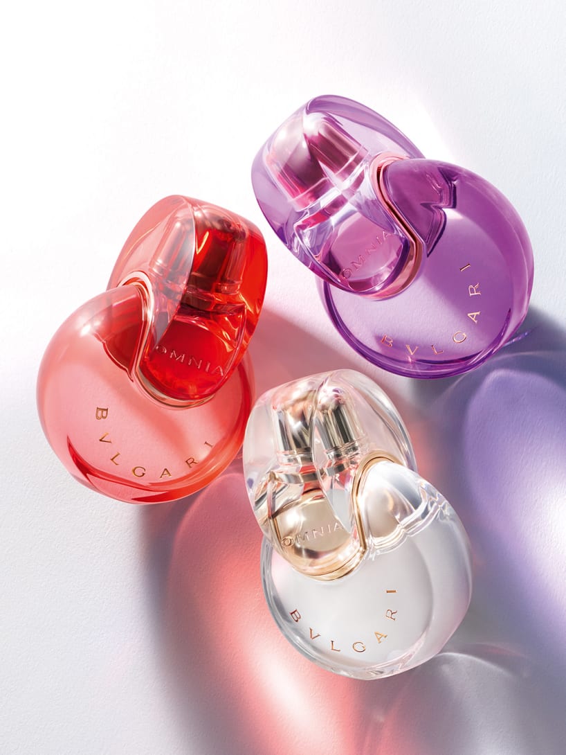Omnia fragrances collection, creative shot.