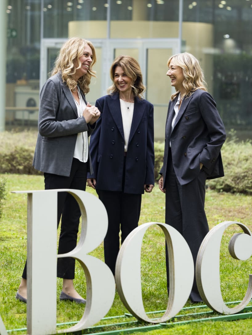 Laura Burdese at Bocconi University for Masterclass Business School.