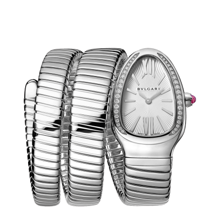 Serpenti Tubogas Watch Steel 103819 | Watches | Bvlgari Official Store