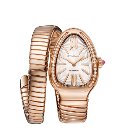 Serpenti Tubogas Watch Rose Gold 103903 | Watches | Bvlgari