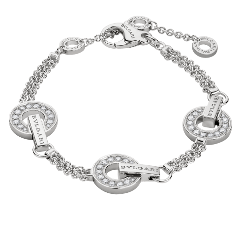 BVLGARI・ブレス・正規品 Bvlgari Bvlgari系列手镯White Gold 357939 | 手镯| Bvlgari Official