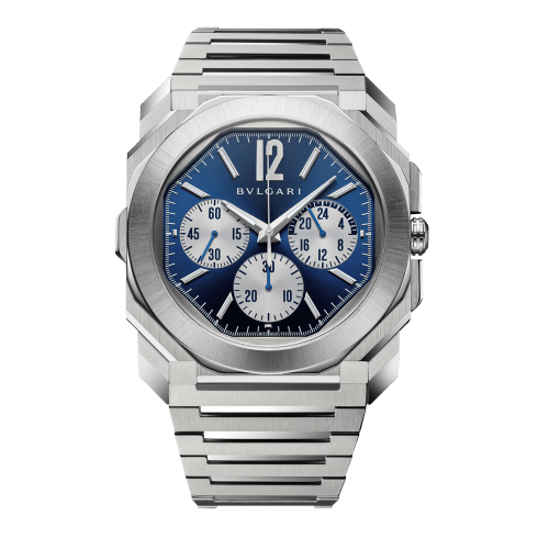 Steel Octo Finissimo Watch Silver 103467 | Bvlgari