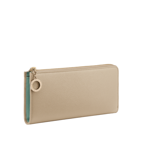 ブルガリ・ブルガリ ジップウォレット Calf leather 293700