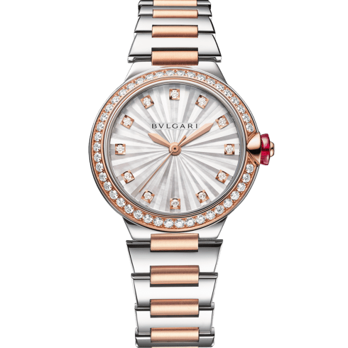 Lvcea Relógio Rose Gold And Steel 103825 | Relógios | Bvlgari