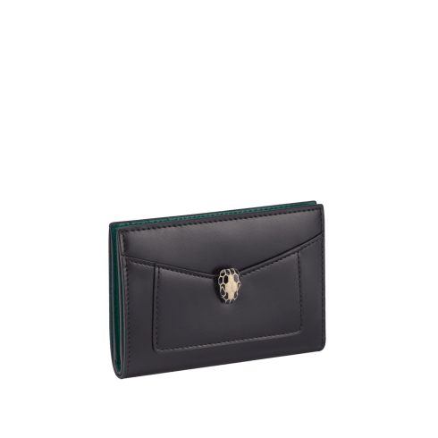 Serpenti Forever Folded Card Holder Calf Leather 294380 | Card