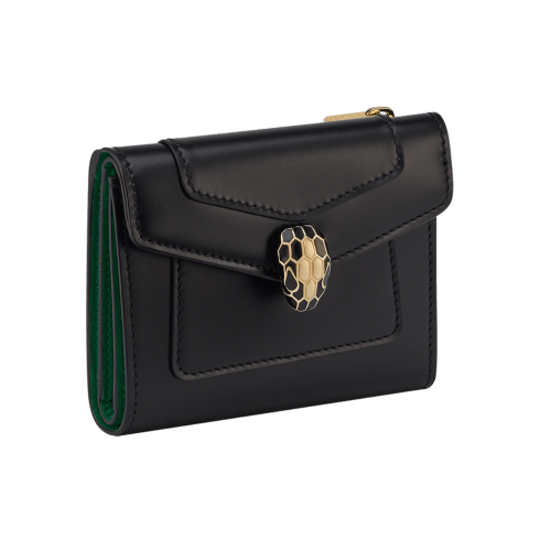 ブルガリserpenti forever 三つ折り財布281386 BVLGARI ブルガリ】セルペンティ フォーエバー 三つ折り財布 (Bvlgari