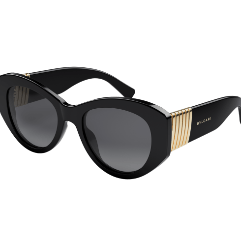 BVLGARI サングラス　5056 020/73 Oval Black Bvlgari Tubogas Sunglasses 904362 | Bvlgari