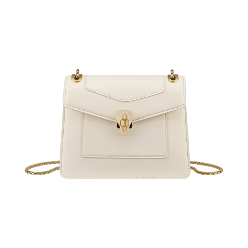 White Calf leather Serpenti Forever Day-to-night Shoulder Bag