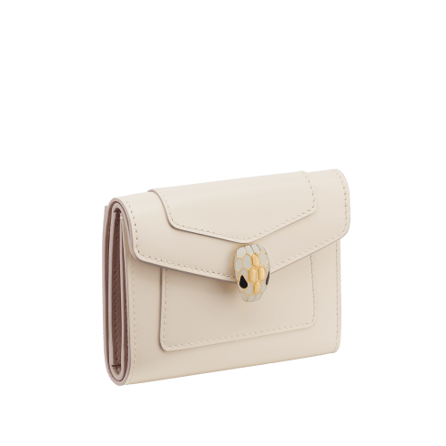ブルガリ レディース ミニ財布 セルペンティ フォーエバー 三つ折り財布 Calf Leather 294616