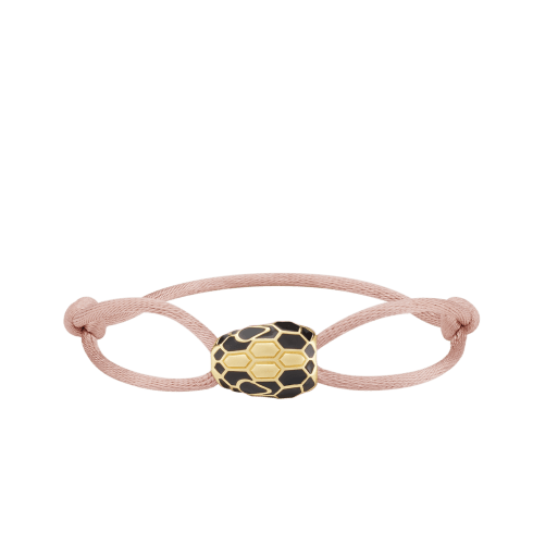 Pink Fabric Serpenti Forever Bracelet 294679 | Bvlgari