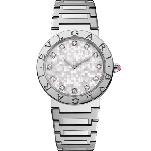 BVLGARI　SW-SW3 Steel Bvlgari Bvlgari Watch Silver with Diamonds 104194 | Bvlgari
