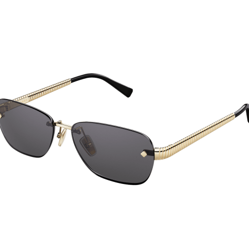 BVLGARI☆ツーポイントサングラス127-T-S Bvlgari Tubogas Óculos De Sol Metal 904375 | Óculos De Sol