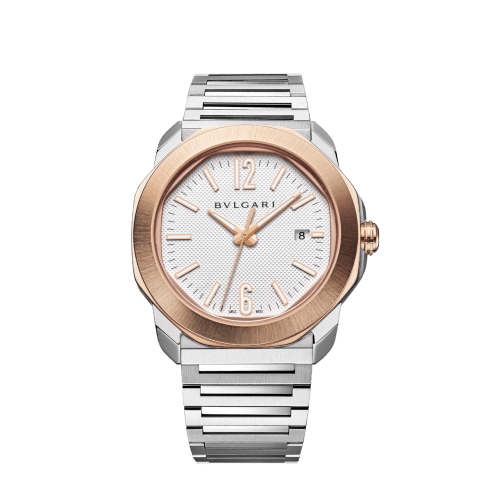 Steel Octo Roma Watch Grey 103928 | Bvlgari