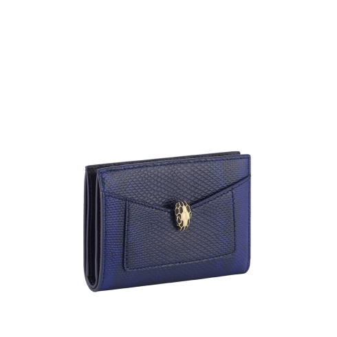 セルペンティ フォーエバー 二つ折り カードホルダー Karung Leather