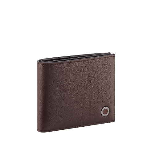 Brown Calf leather Bvlgari Bvlgari Man Bifold Wallet 294934 | Bvlgari