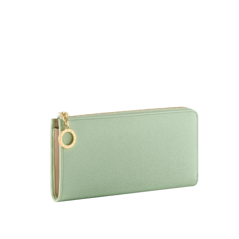 ブルガリ・ブルガリ ジップウォレット Calf Leather 295336