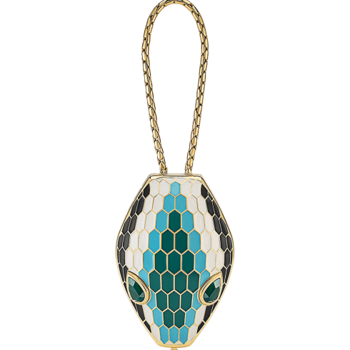Serpenti Minaudière Metal 295259 | Bags | Bvlgari Official Store