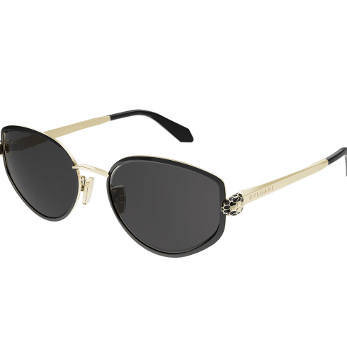 Black Metal Serpenti Sunglasses 904406 | Bvlgari