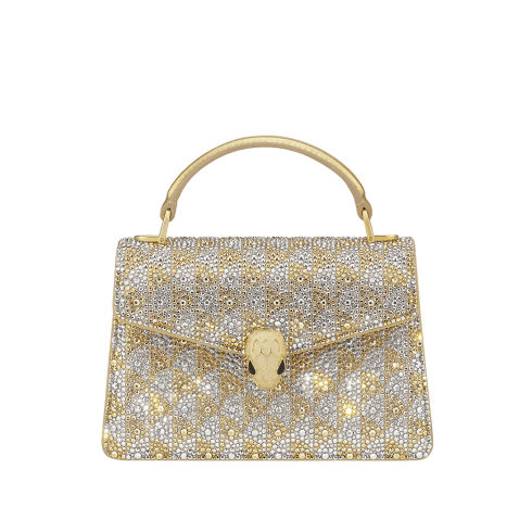 Serpenti Forever Minibolsa De Mão Crystals 295239 | Bolsas