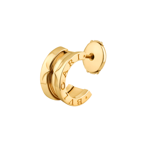 【新品未使用】 BULGARI ローズゴールドのイヤリング ビー・ゼロワン シングルイヤリング Yellow Gold 362343 | イヤリング