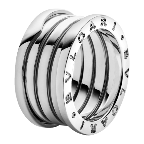 B.zero1 White Gold Ring 323552 | Bvlgari White Gold 323552 | Rings