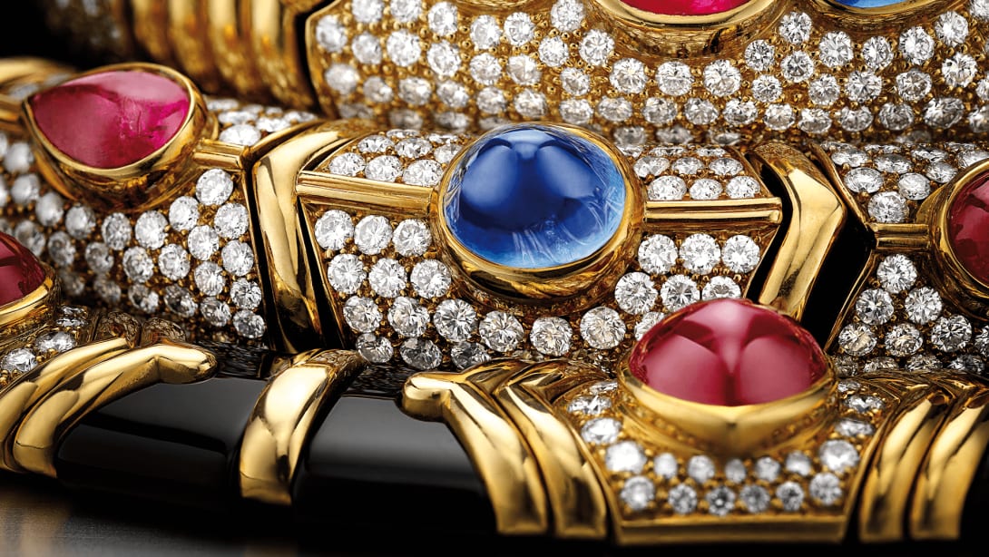 Materials image from Bulgari heritage collection