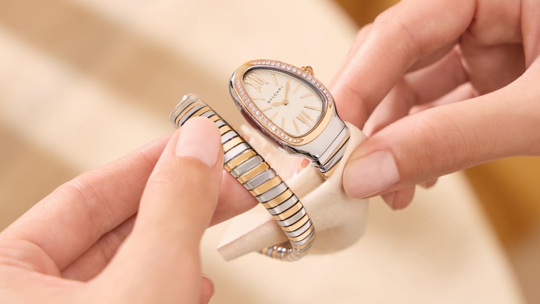 Creative image for watches care instructions.