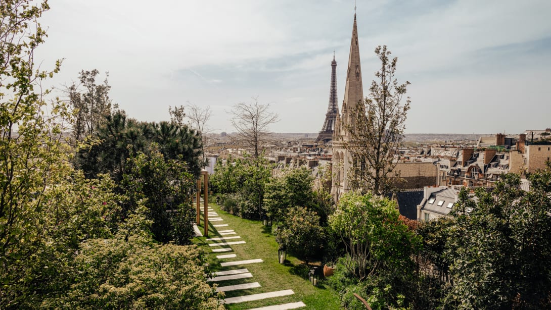 BH Paris Penthouse Garden.