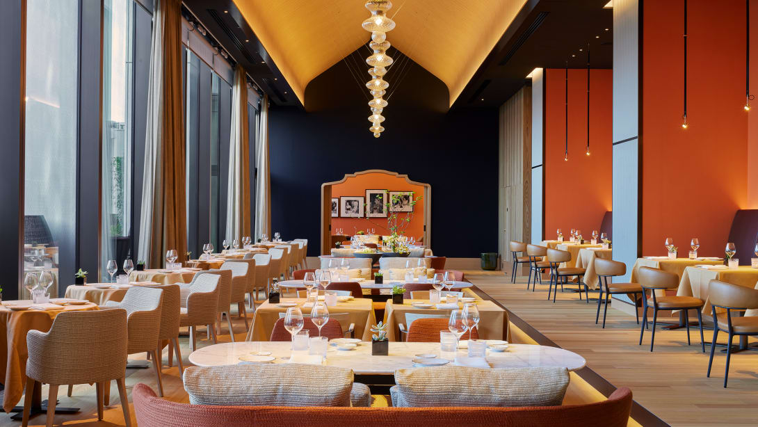 Bvlgari Hotel Tokyo Restaurant.