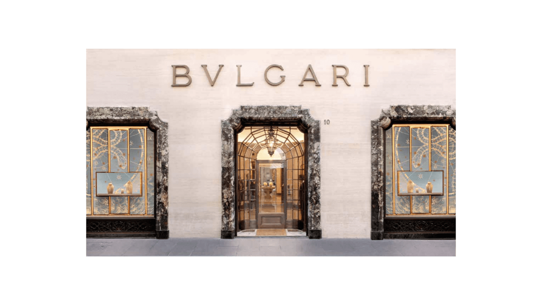 Bvlgari Flagship store in Rome.