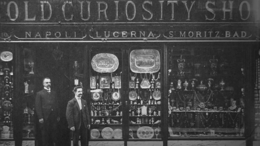 Image from the year 1884 of the Bulgari history.