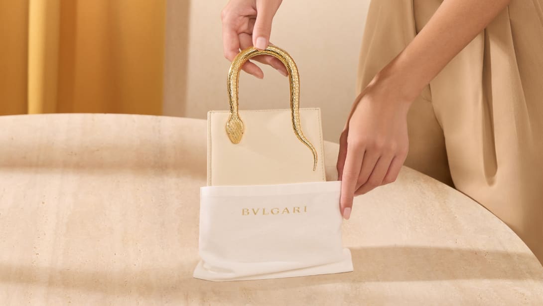 Creative image for bags care instructions.