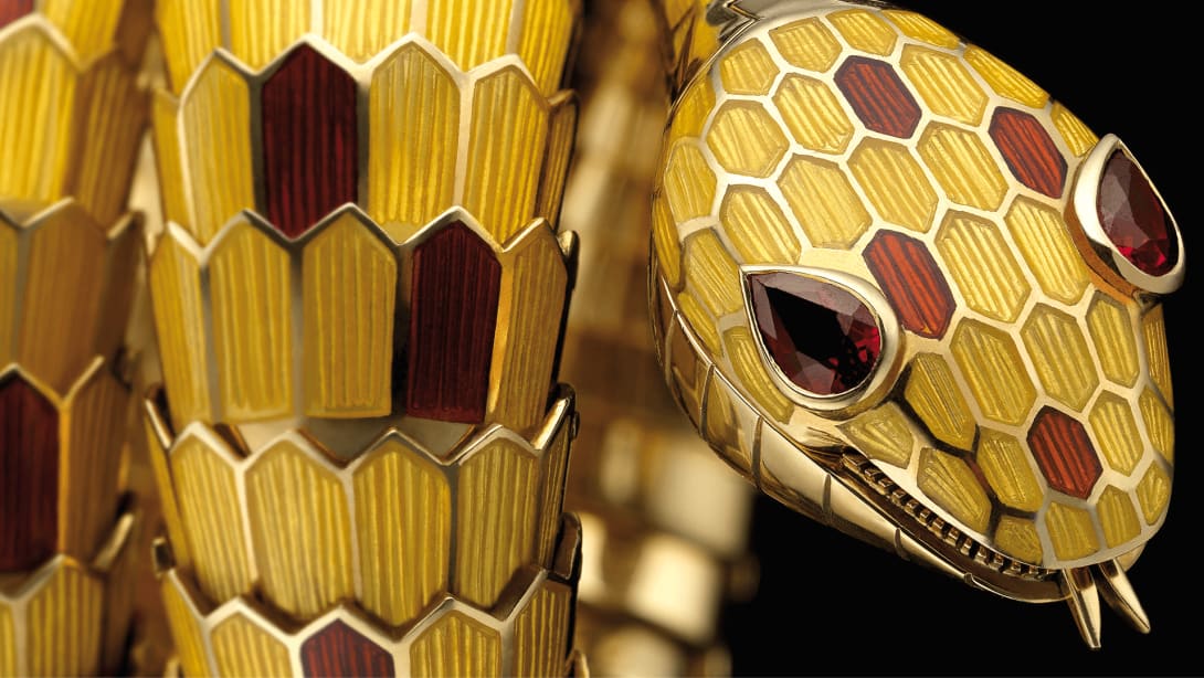 Serpenti image from Bulgari heritage collection