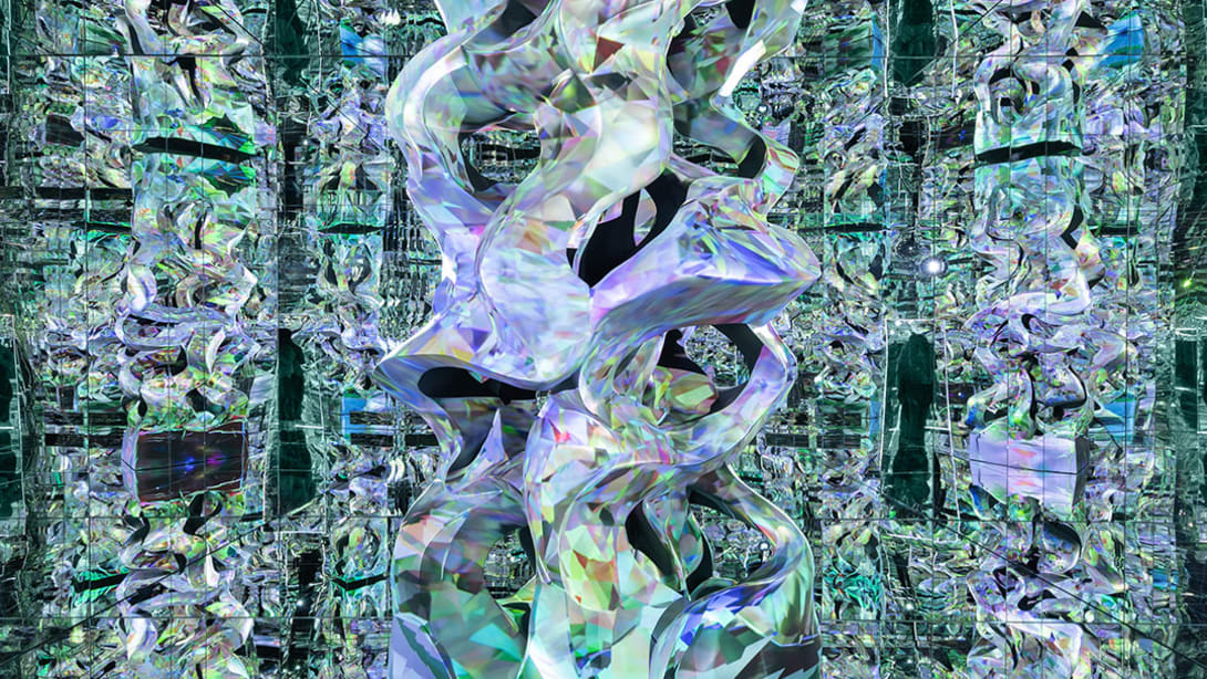 Serpenti Infinito postcard Korea