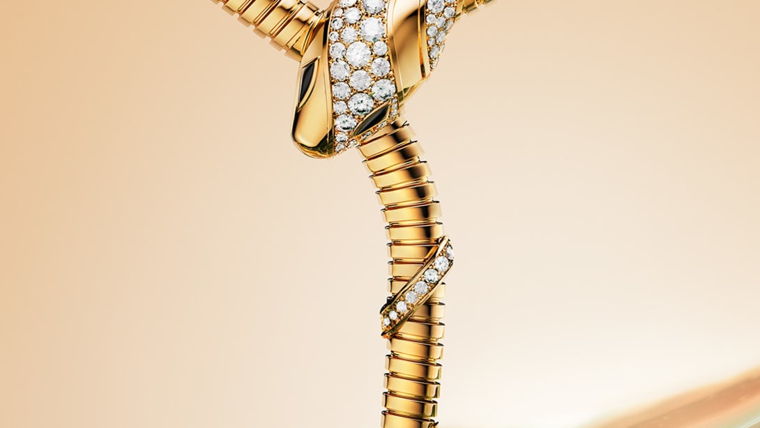 Serpenti Infinito Exhibition in Madrid.