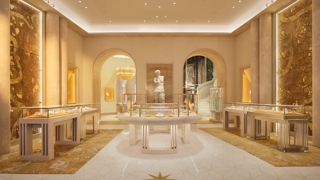 Bvlgari Flagship Store in Milan.