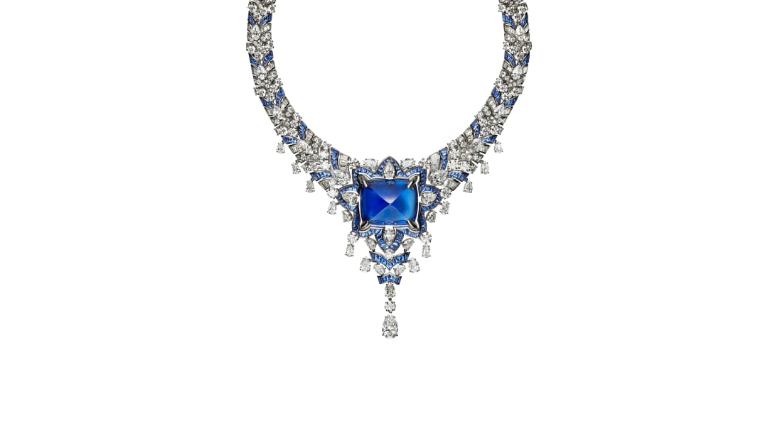 Cosmic Vault Necklace, Polychroma High Jewellery Collection.