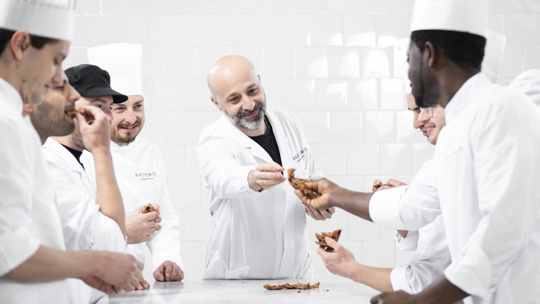 Chef Niko Romito, tre stelle Michelin e partner della Maison dal 2017