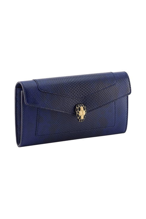 セルペンティ フォーエバー ラージウォレット Karung Leather