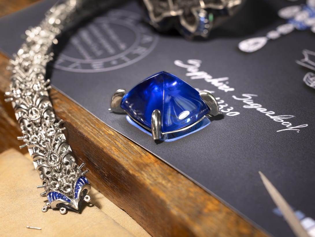 Cosmic Vault Necklace close-up, craftsmanship shot.