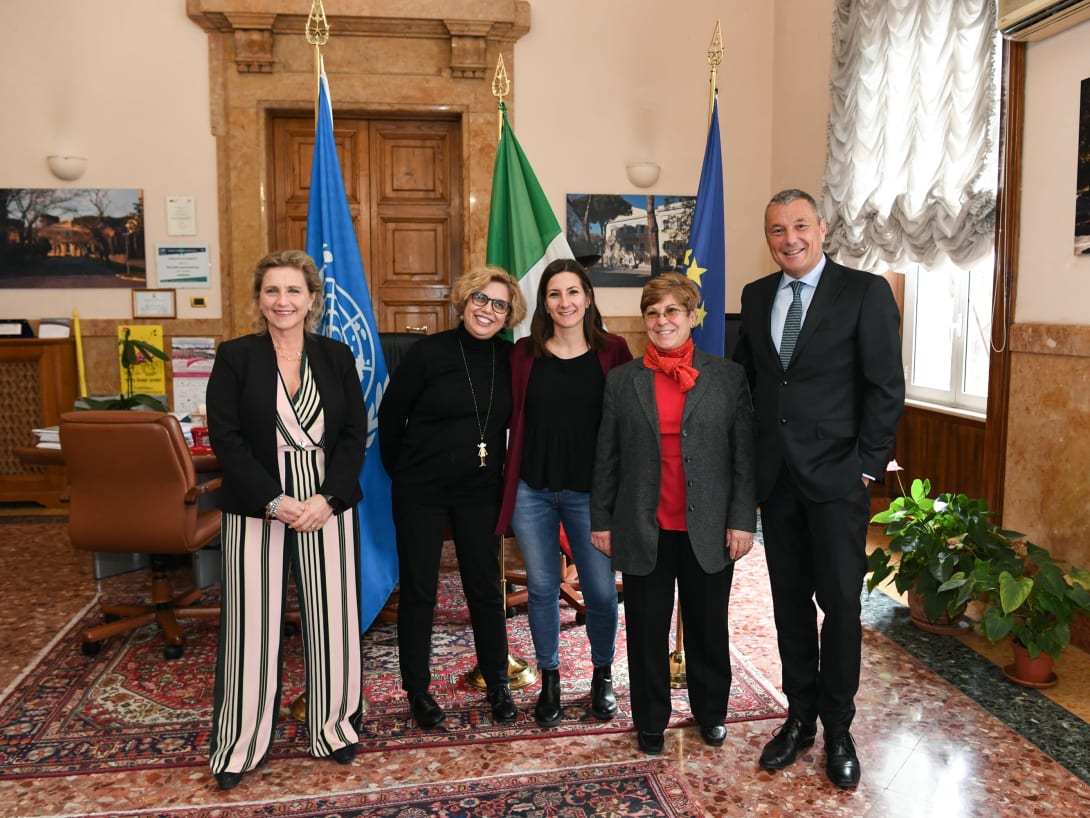 The Spallanzani Hospital virological team.