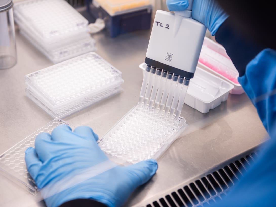 Image representing the collaboration with the Jenner Institute supporting the development the ‘Oxford vaccine’.