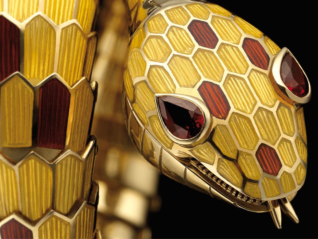 Serpenti image from Bulgari heritage collection