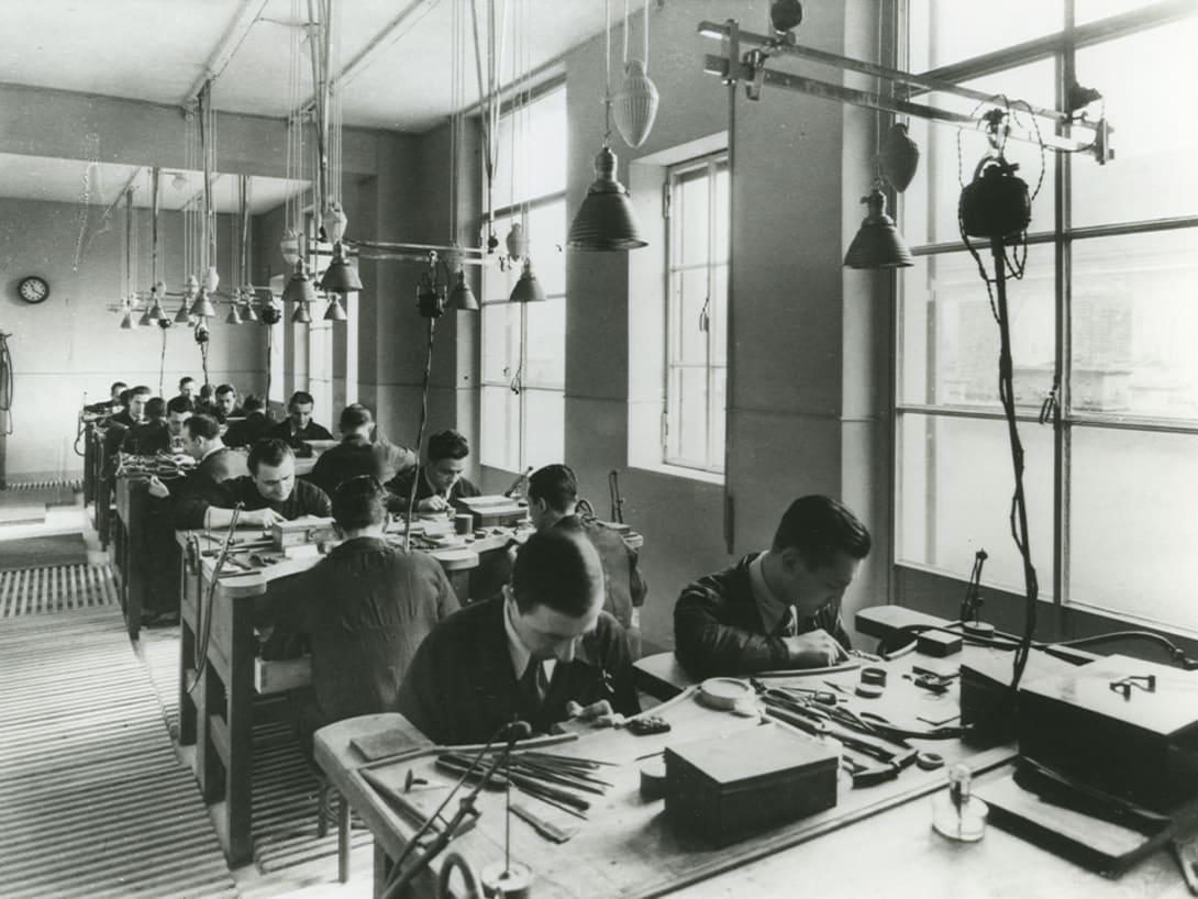 Image from the year 1930 of the Bvlgari history.